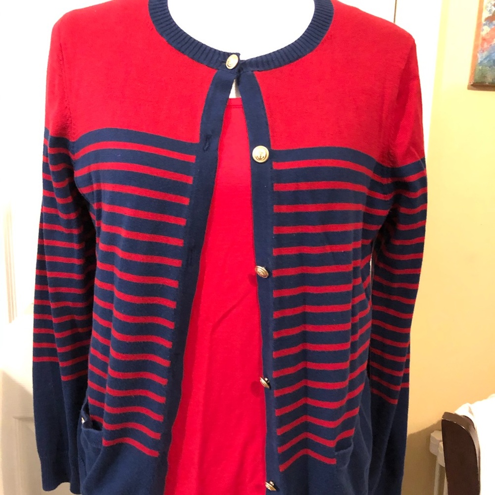 Cardigan and tshirt set